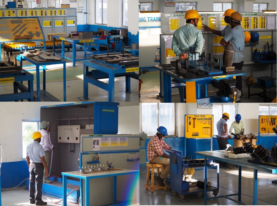 Interior of the TTDI Skill Development Center (JIM) | T&D India