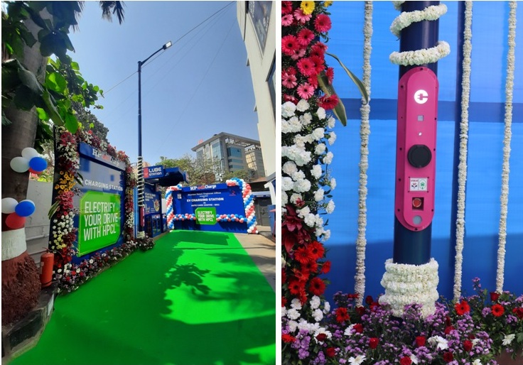 EV charger Magenta HPCL | T&D India