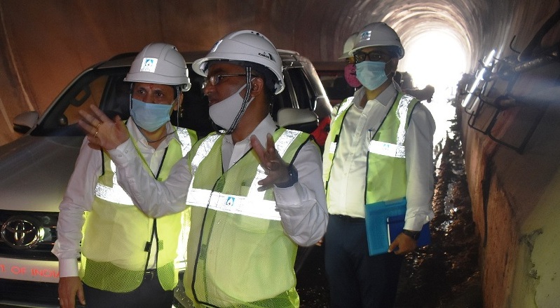 CMD, SJVN at Project Site | T&D India