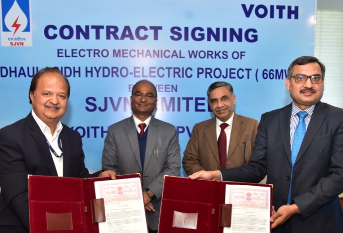 SJVN contract Signing Ceremony | T&D India