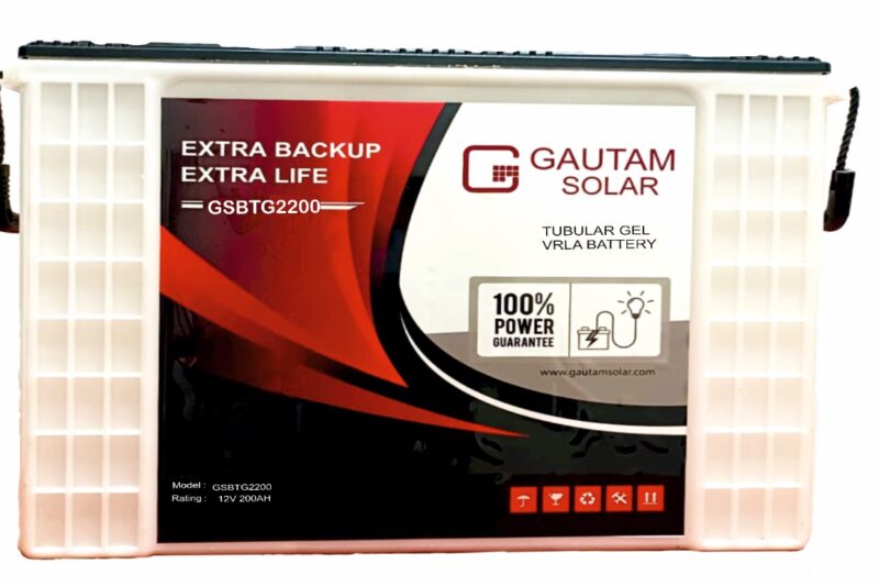 Tubular Gel Battery Gautam Solar | T&D India