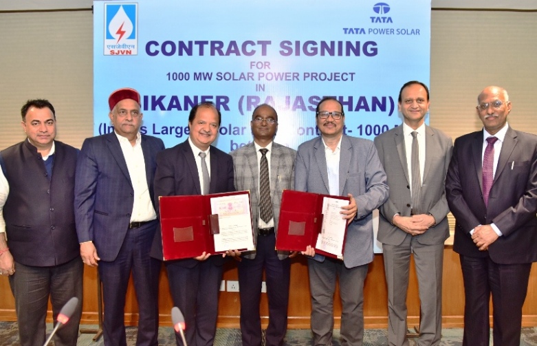 SJVN Tata Power Solar EPC | T&D India