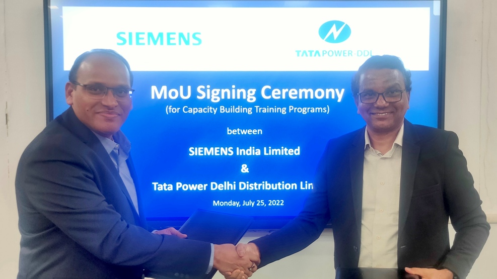 TP DDL Siemens MoU | T&D India