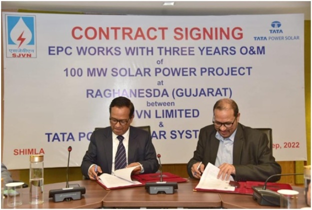 Tata Solar SJVN Gujarat | T&D India